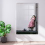 Wallity Cuadro Decorativo de Cristal Templado Banksy 70 x 100 cm
